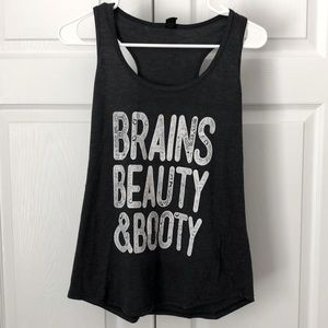 (4) Motivational Workout Tops Size M